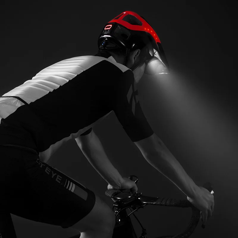 ROCKBROS велосипедный налобный фонарь, велосипедный шлем с внутренней формовкой, велосипедный светильник, шлем, Спортивная безопасность, MTB велосипедная Кепка, шлем для мужчин и женщин