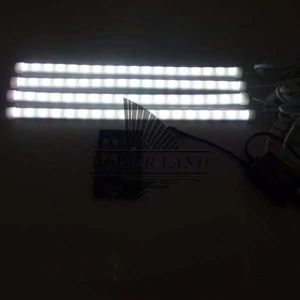 DIY беспроводной управление музыкой 7 цветов RGB световые полосы 5050 SMD светодиодный интерьер автомобиля декоративный свет