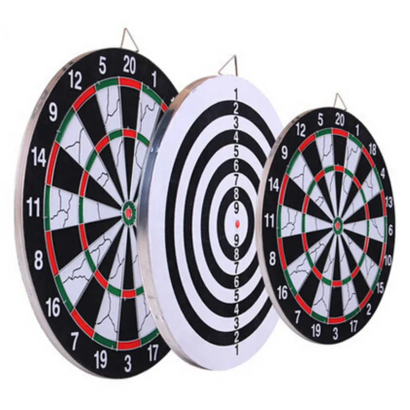 12'' 15'' 17'' Inches Professional Darts Boards Set Double Side