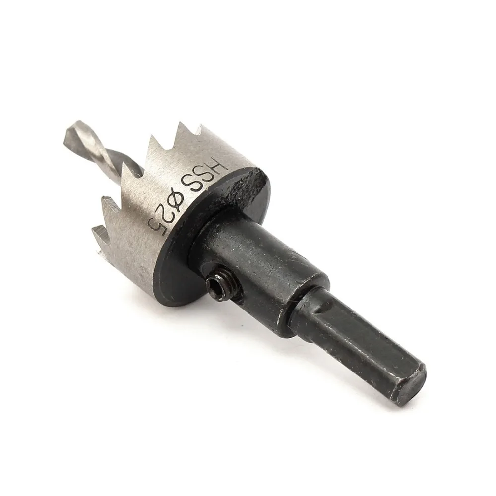 12pcs! 15-50mm HSS Drill Bit Set Holesaw Hole Saw Cutter Drilling Kit Hand Tool for Wood Stainless Steel Metal Alloy Cutting
