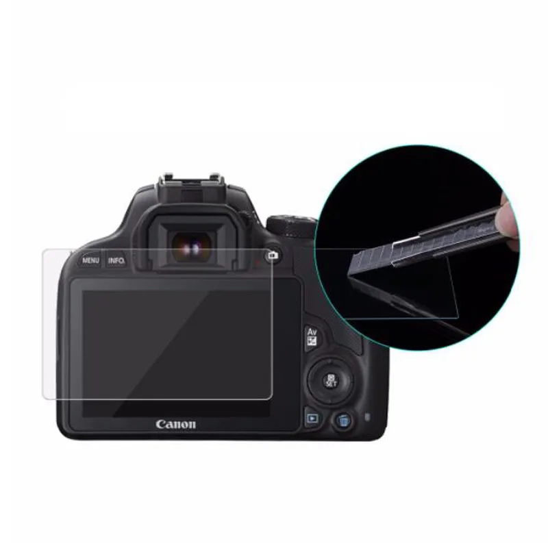 Защитная пленка из закаленного стекла для Canon EOS 100D Rebel SL1/Kiss X7 M3 M5 M10 G1Xii G1X II|Защита