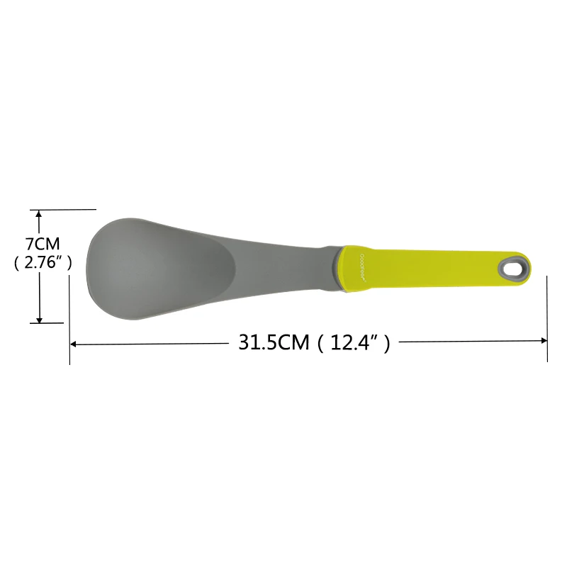 Лопатка для соуса с отверстием растушевки из нейлона|nylon spatulas|cooking spatulaspatula for cooking |