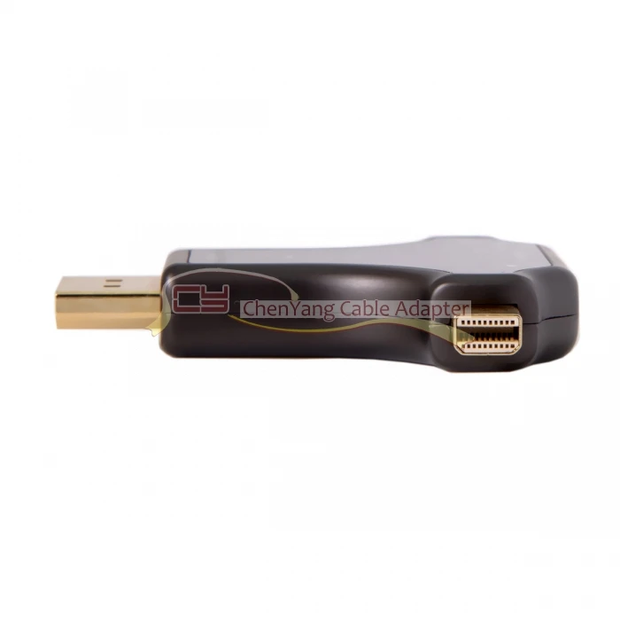 Displayport& USB-C& Mini DP 3в1 к HDMI Женский адаптер Тип C 4 K 2 K для MacBook портативных ПК
