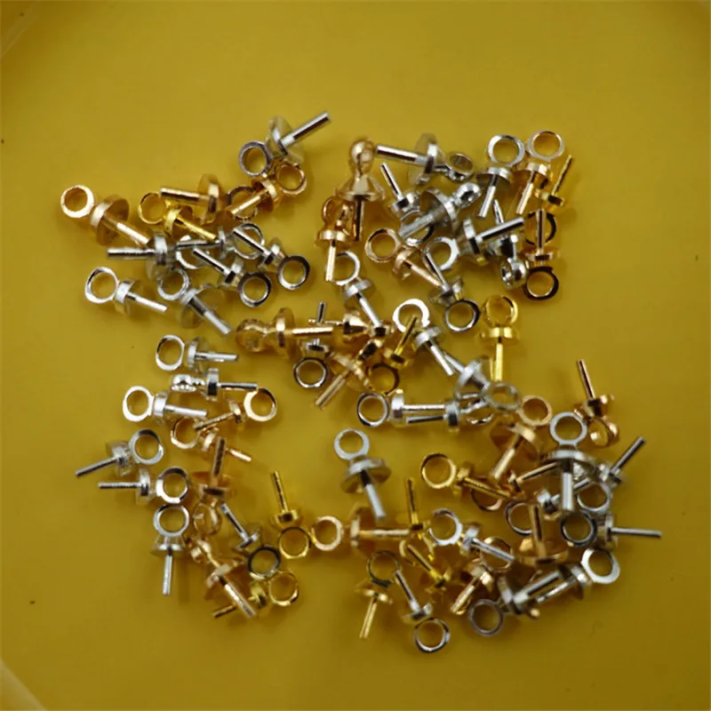 

500pcs Copper Metal Pendant Connector Silver Gold Color DIYJewelry Accessories