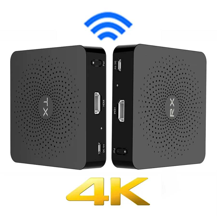 

Measy W2H 4K 30M HDMI Wireless Extender Video Audio Transmitter Sender Receiver TV Broadcast Adapter For PC TV Box DVD DVR IPTV