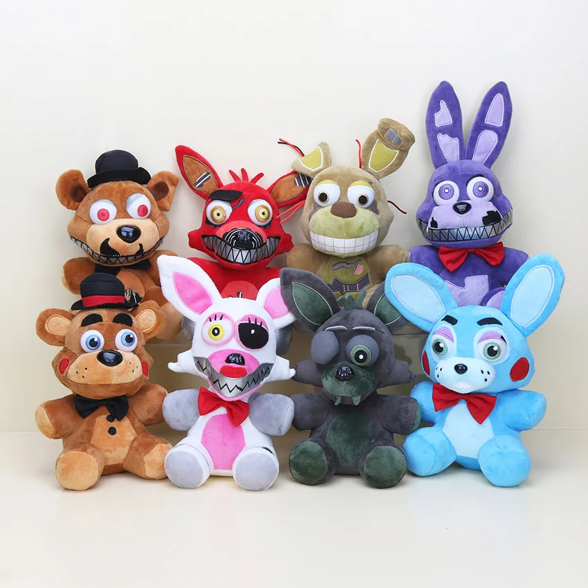 five nights at freddy's plush set
