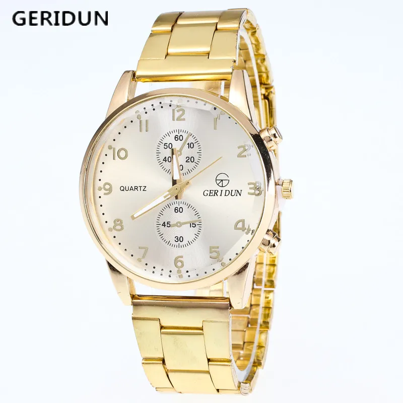 

2017 Gold Watch Men Watches Top Brand Luxury Famous Wristwatch Male Clock Golden Quartz Wrist Watch Relogio Masculino watch