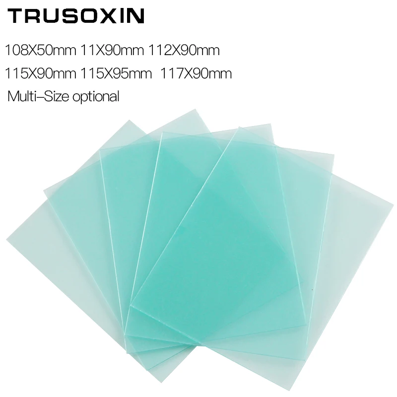 

10 pcs 110*90*1MM Plastic plate(PC)/lens cover of the solar auto darkening welding mask/welding helmet