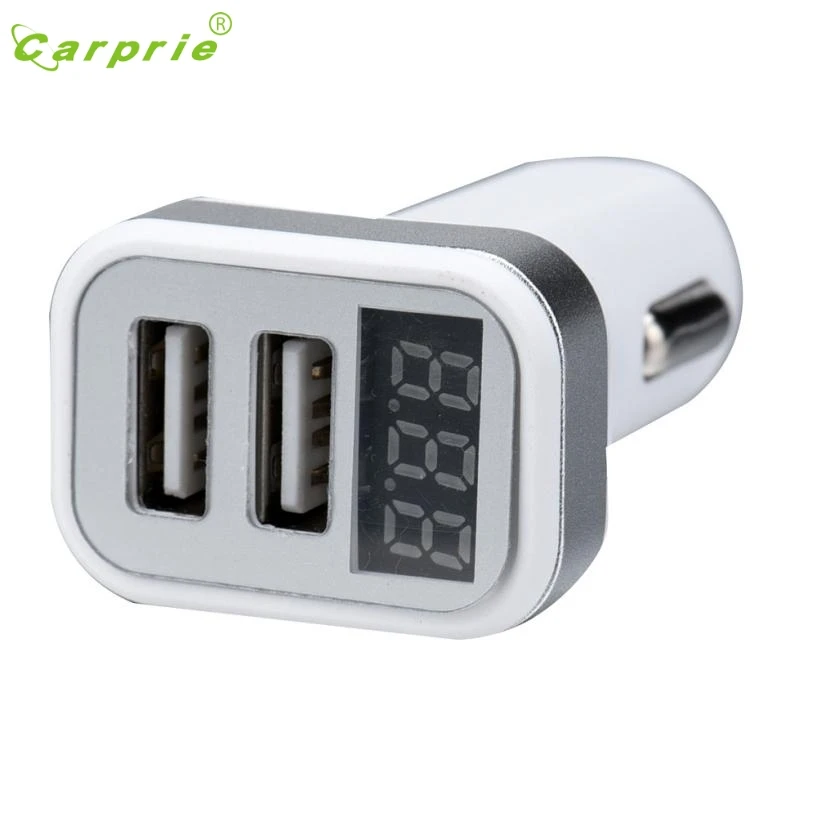 Зарядное устройство 4 в 1 двойной Переходник USB для зарядки машине зарядное