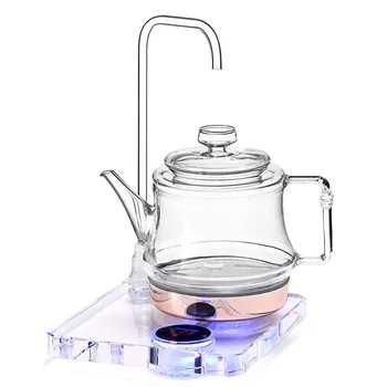 

glass electric kettle automatically used for teapot raise tea stove Overheat Protection