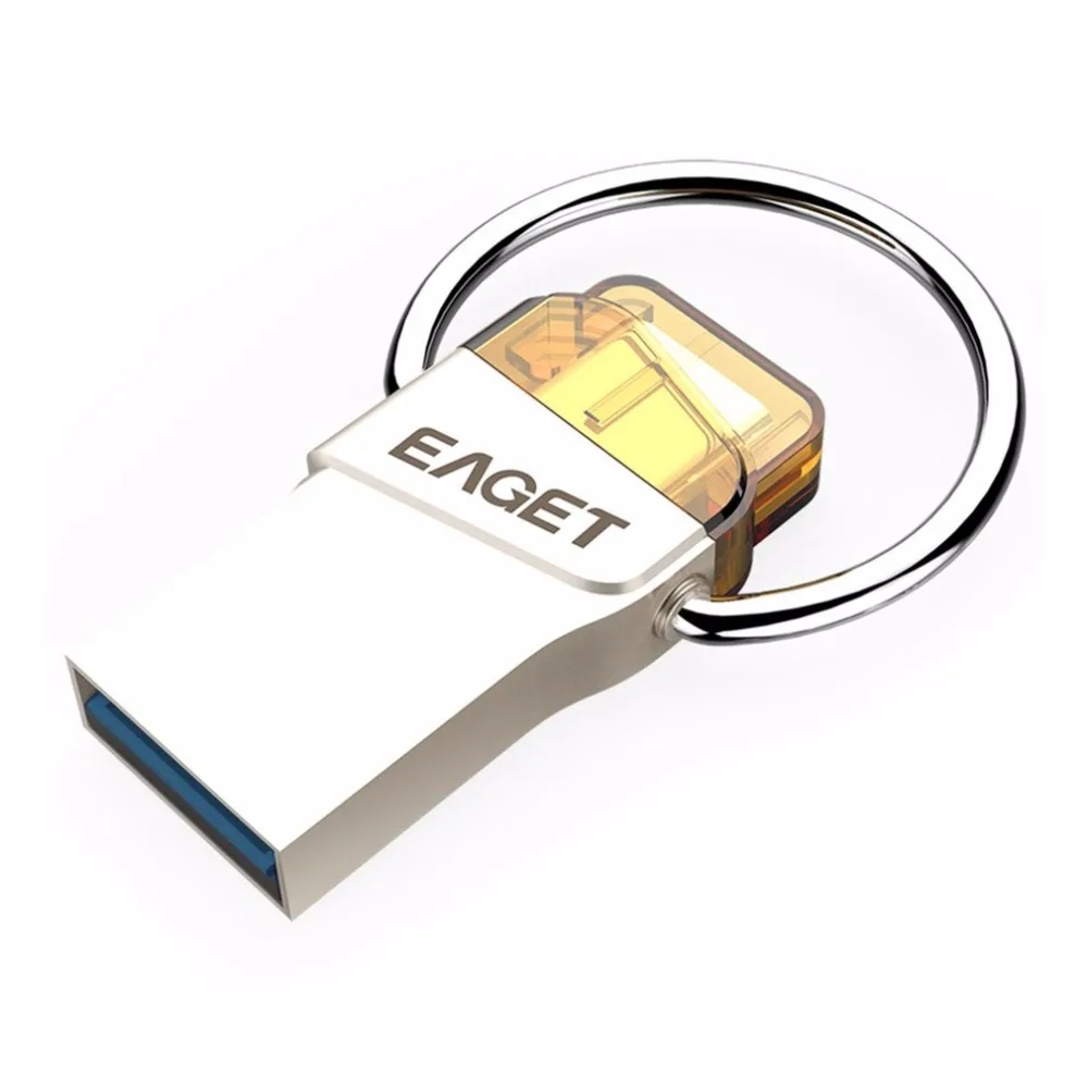 Eaget Тип-C USB 3.0 OTG флэш-накопитель u-диск мини Портативный Pendrive смартфон накопитель для ПК телефон