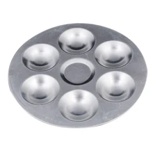 HOT-Aluminum Palette 6-Well Round 5.31 Inches