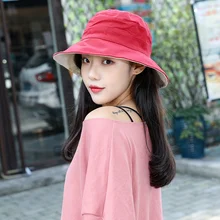 Ведро Беговая Шапка двухсторонняя защита от ультрафиолета дышащая упаковочная Складная Солнцезащитная хлопковая льняная смесь Спортивная солнцезащитная Кепка