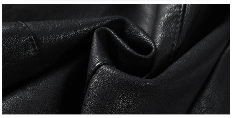original leather jacket for men Autumn Winter Men's Casual Zipper PU Leather Jacket  Motorcycle Leather Jacket Men Leisure Clothing Men's Slim Leather Jacket leather biker vest