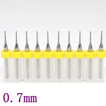 

0.7mm PCB Milling Cutter Metal CNC Router Bit Wood Leather Milling Tools Tungsten Carbide Swallow Tail Carving Tools