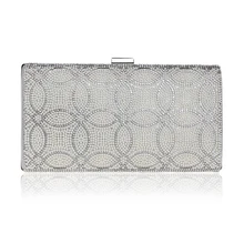 Homeda sacoche noche diamantes metal cadena de moda mensajero bolsa de flores Mujer Moderna bolsos bandolera mujer Q-36