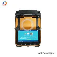 Signalfire AI-9 шесть моторов оптического сращивания машина волоконного сплайсера встроенный VFL измеритель мощности с S09 Кливер