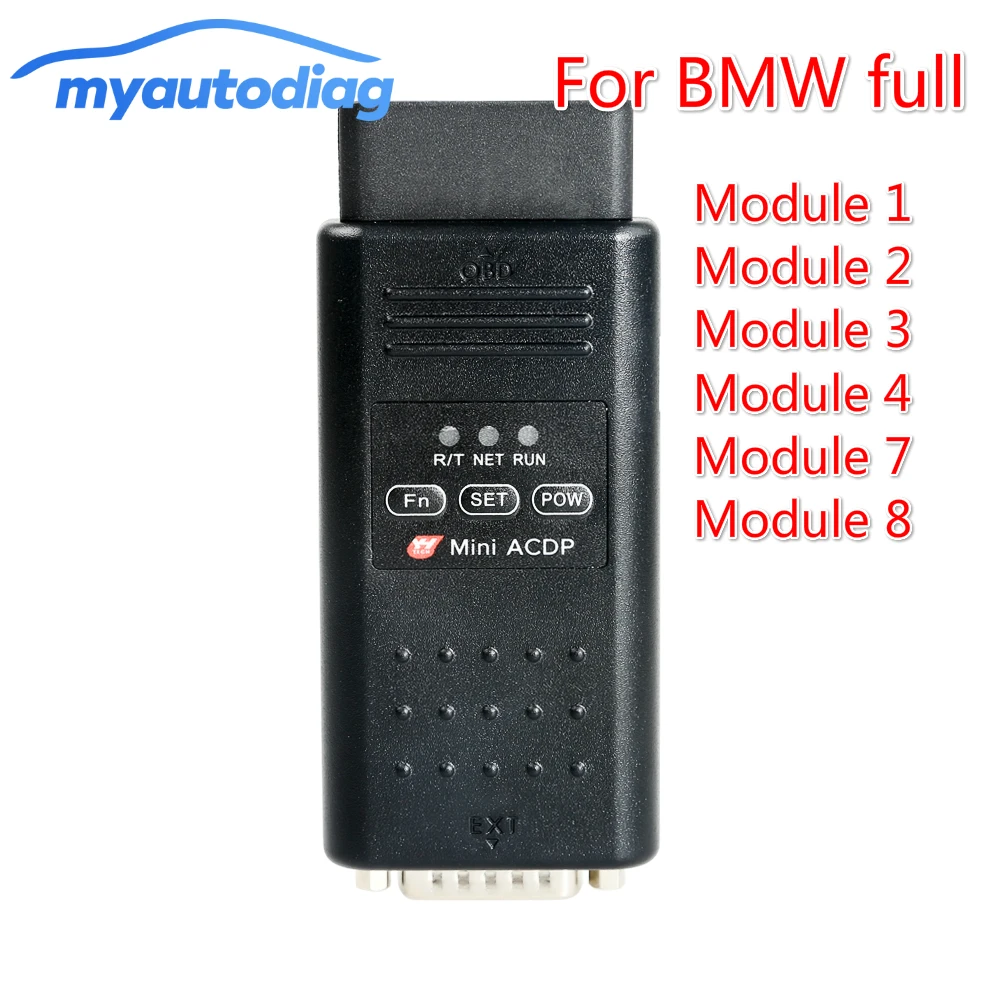 

Yanhua Mini ACDP for BMW Programming full set ---CAS, FEM,BDC,DEM,ISN and 35 Series,Refresh Key, FRM Module.