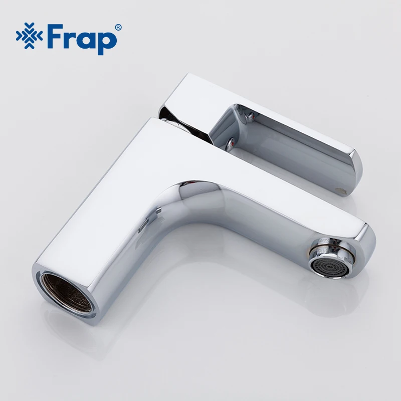 Günstig Frap 2018 neue 1 set Messing Körper Bad Waschbecken Wasserhahn bad Waschbecken Wasserhahn kalt und heiß Mixer Chrome finish torneria