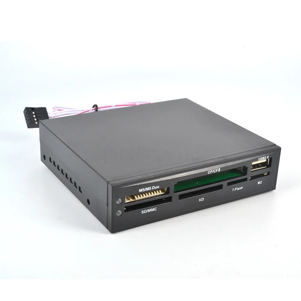 Кардридер KEBIDU 3 5 дюйма USB 2 0 все в 1 внутренняя панель кардридер флеш память XD/SD/CF/T