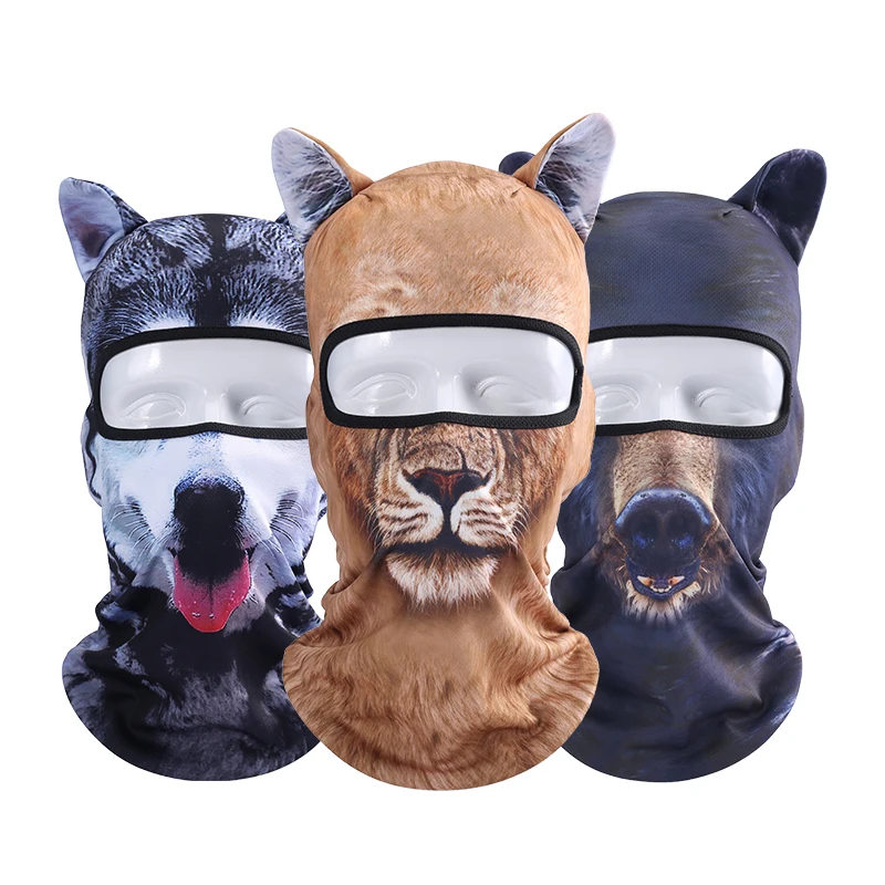 

Motorcycle Headgear Face Mask Balaclava Hat Pattern Head Cover Scarf Helmet Full Headcloth Shawl CS Moto Cycling Racing Bike