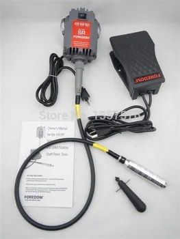 

FLEXIBLE SHAFT GRINDER 110V FOREDOM JEWELER FLEXSHAFT SR FOREDOM FOR JEWELRY,grinding carving cleaning engraving rotary tool kit