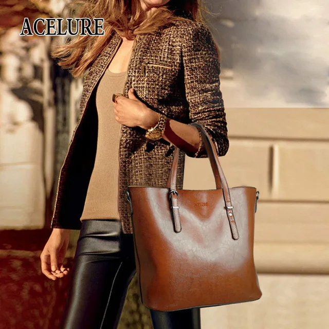 Women Shoulder Bag Fashion Women Handbags | Leather Large Capacity Tote Bag