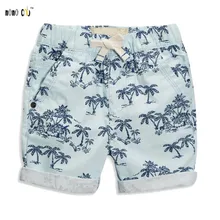 Летние детские шорты для мальчиков, пляжные шорты для мальчиков с принтом, хлопковые универсальные спортивные детские штаны для 2, 3, 4, 5, 6, 7 лет