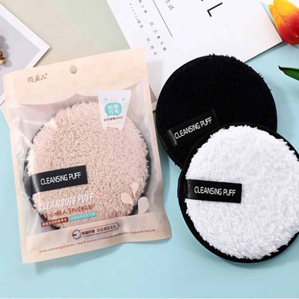 1 Pc Makeup Remover Towel no chemicals washable thick Microfiber Cloth Pads Remover Towel Face Mascara Liners Cleansing Makeup