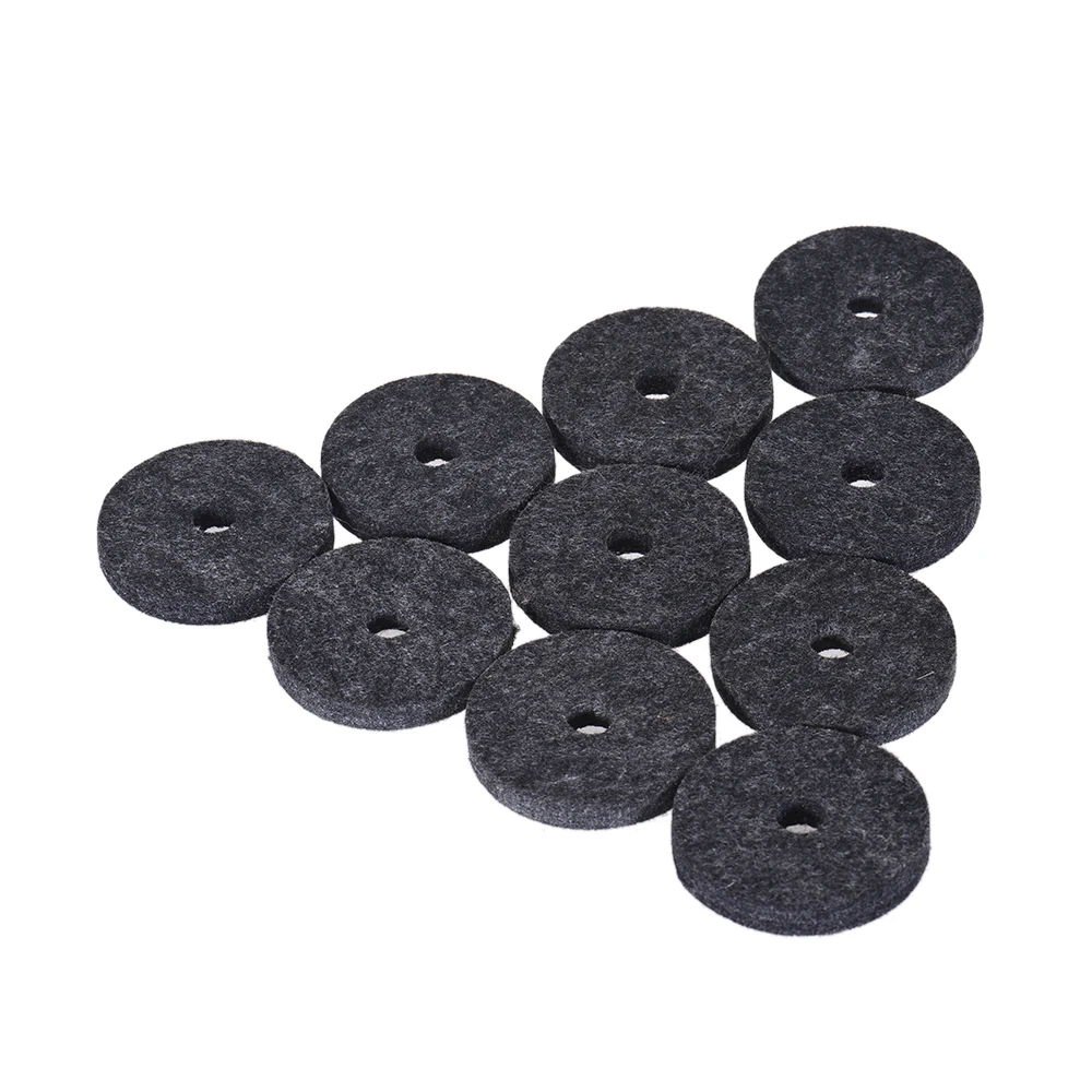 Buy 10pcs Cymbal Stand Felts Washer Hi Hat Sleeves