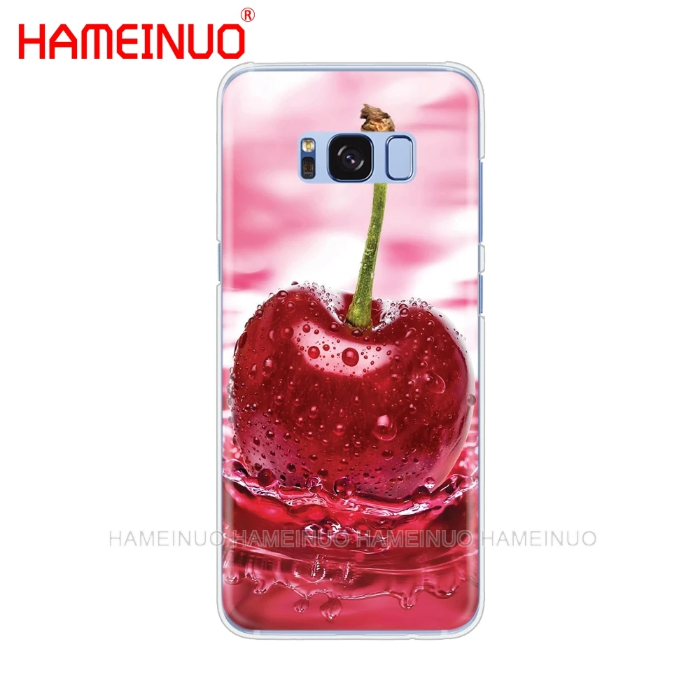 HAMEINUO чехол для сотового телефона с изображением фруктов вишни клубники Samsung Galaxy S9