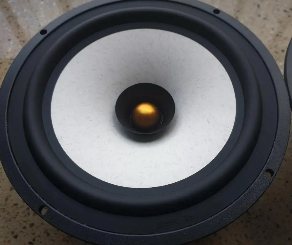 2unit HiFI 6.5 7 inch  MICA mix paper cone  
