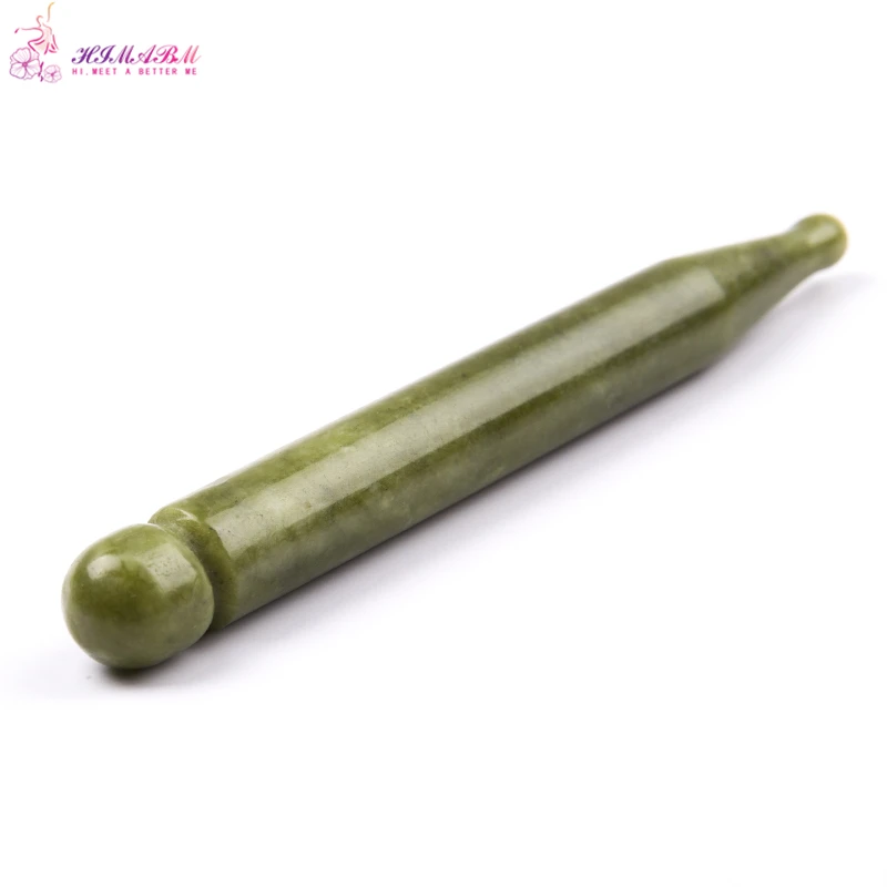 HIMABM Natural jade massage stick massage wands for Chinese medicine acupuncture promote blood circulation Wrinkle reduction HIMABM Natural jade massage stick massage wands for Chinese medicine acupuncture promote blood circulation Wrinkle reduction