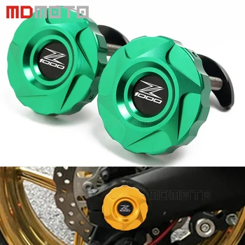 

Pair For Kawasaki ninja Z1000 Z 1000 Z1000SX 2010-2019 Motorcycle Hole Cover Rear wheel fork decoration cover bracket Protector