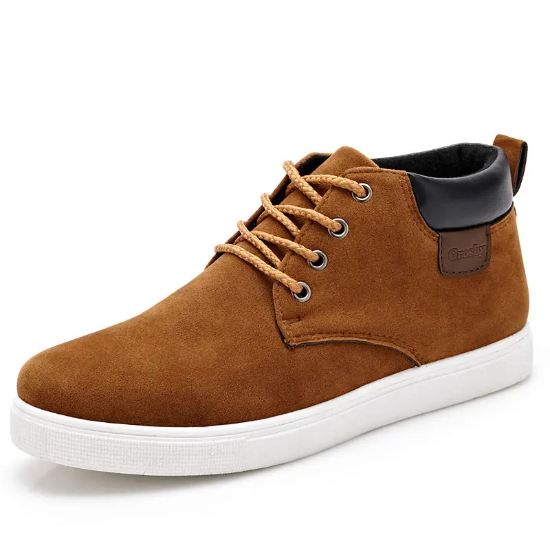 2017 Hot font b Men b font Fashion Suede Leather font b Shoes b font Spring