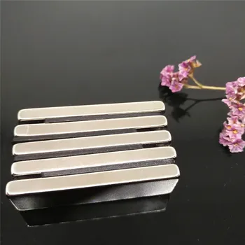 

Zion 1pcs 60x20x5mm the neodymium magnet super strong permanent block N35 rare earth NdFeB powerful bar magnet 60mmx20mmx5mm
