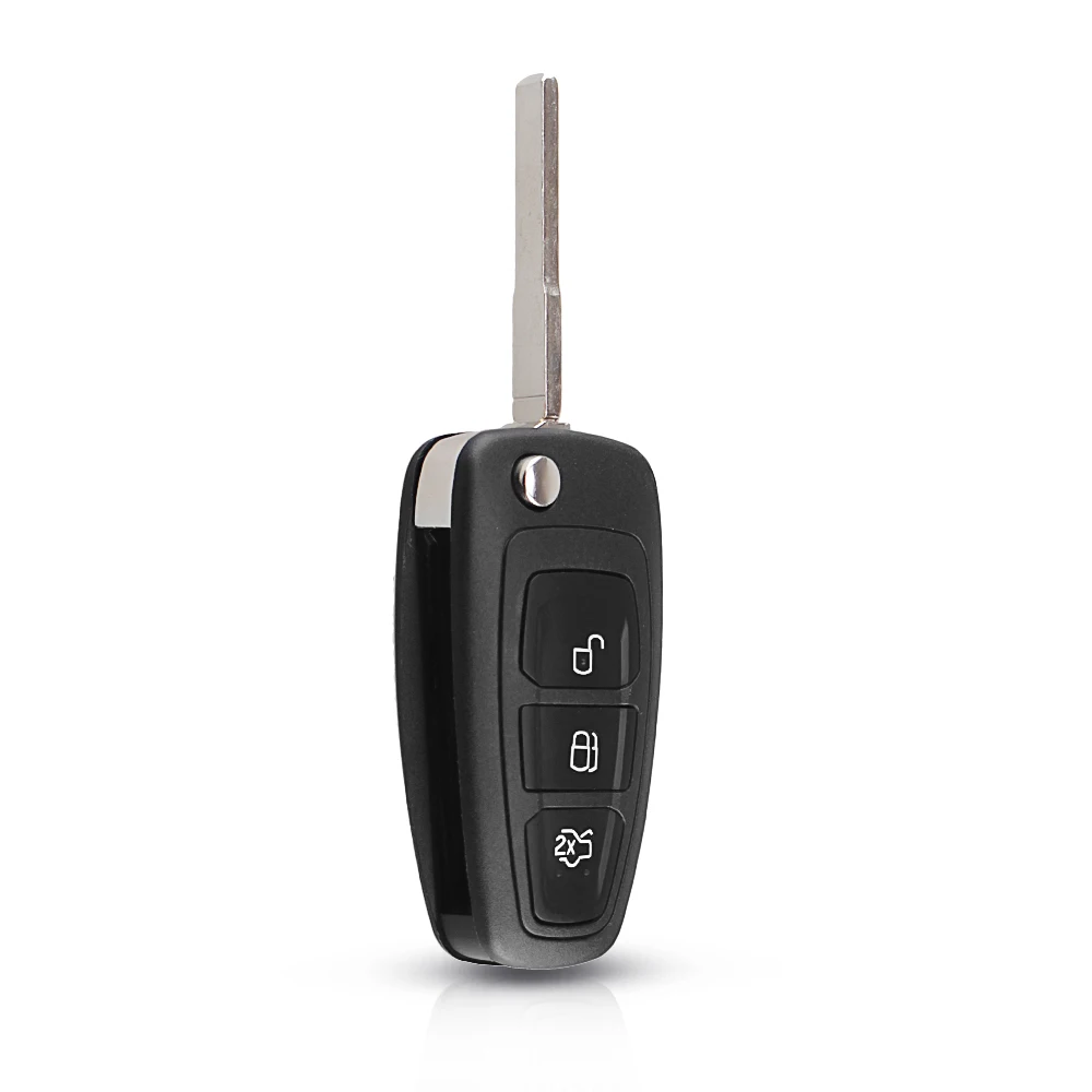 KEYYOU для Ford Mondeo Focus C-Max S-Max 2013 434 МГц 3 кнопки Filp Автомобильный ключ дистанционного управления FSK