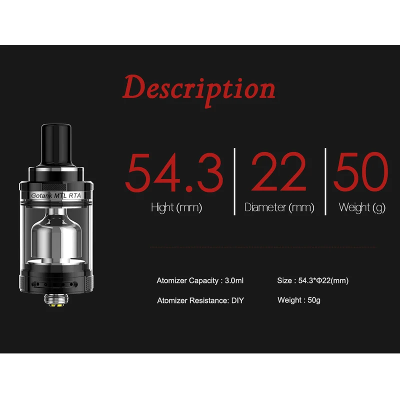 Fumytech Gotank MTL RTA (1)