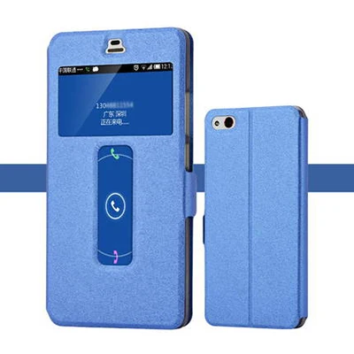 Кожаный чехол для Nubia Z 9 Z9 max, чехол для zte Nubia Z9max NX512J NX510J, чехол с окошком для просмотра телефона, чехол с откидной крышкой - Цвет: blue
