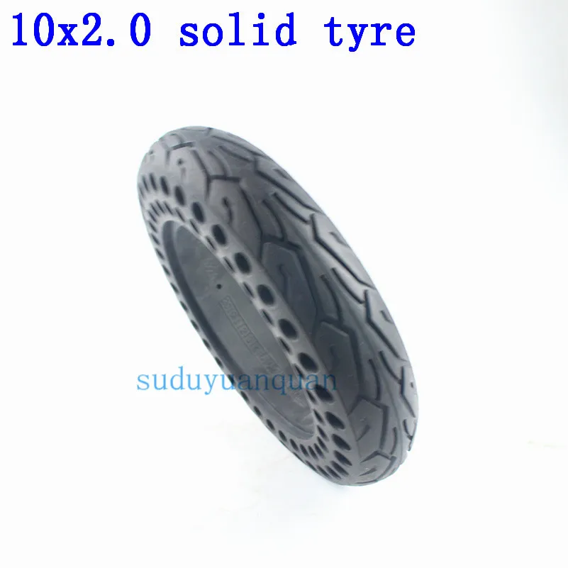 US $28.37 10 Noninflatable tyre 10x20 honeycomb soild wheel tyre solid tire diy for 10x2 2125 225 10x250 wheel Electric scooter