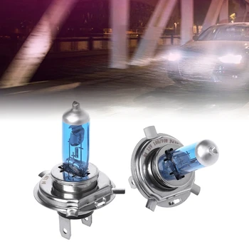 

2x Super H4 100W 9003 HB2 HID 6000K White High Low Beam Headlight Bulb