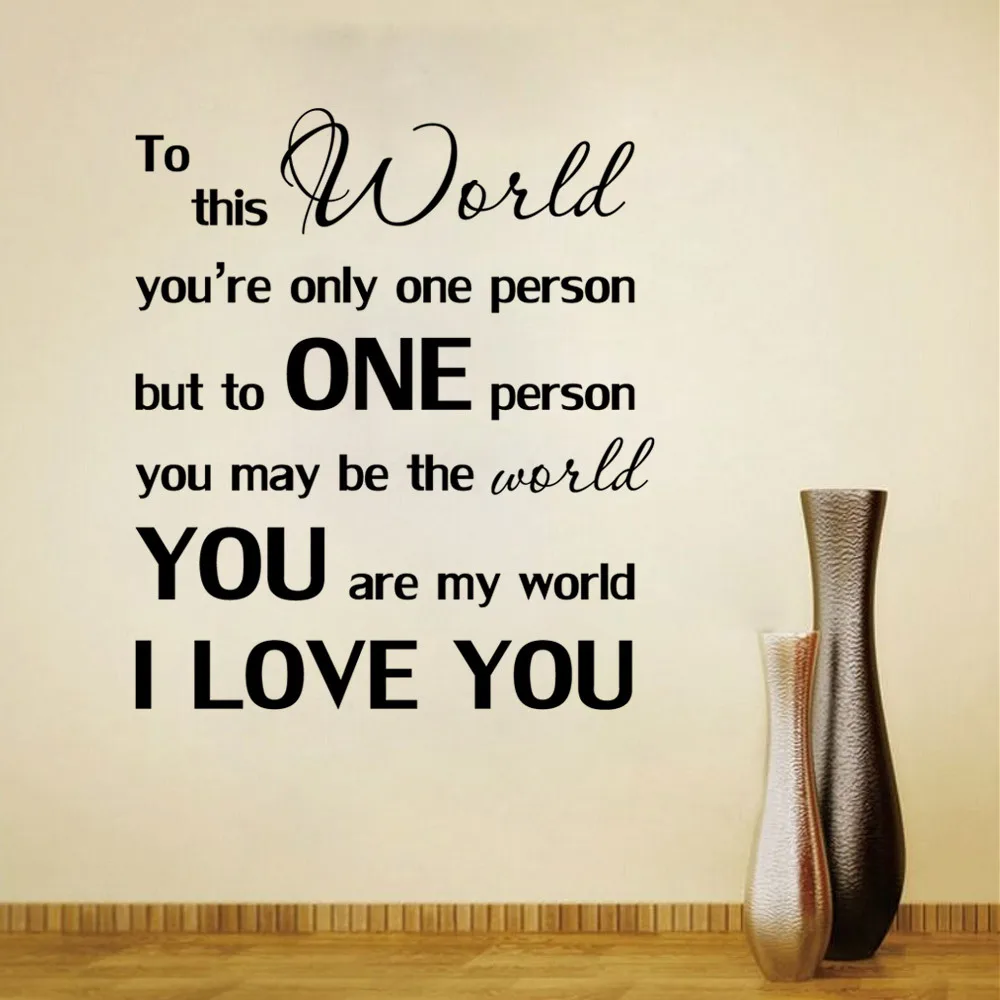 You Are My World Quote Wall Sticker Romantic Love Wall Art Decals Bedroom Living Room Glass Wall Decor Self Adhensive Stickers Decorative Wall Art Stickers Sticker Home Decorsticker Chart Aliexpress You Are My World Quote Wall Sticker Romantic Love Wall Art Decals Bedroom Living Room Glass Wall Decor Self Adhensive Stickers Decorative Wall Art Stickers Sticker Home Decorsticker Chart Aliexpress