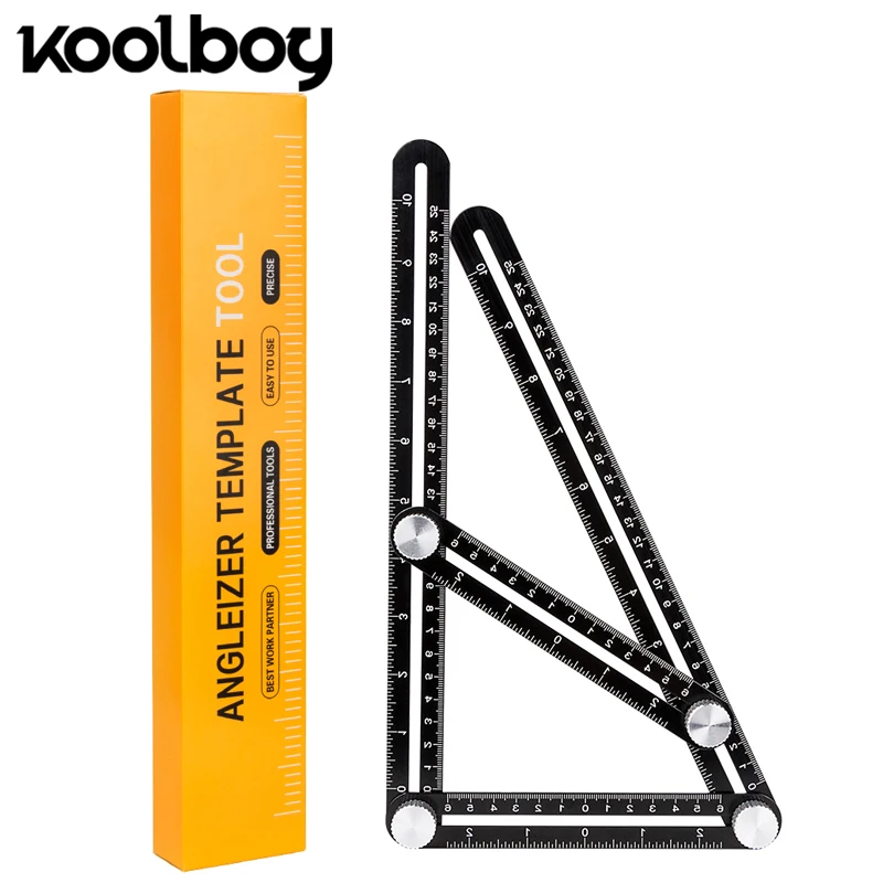 

Angleizer Template Tool Measuring Instrument Four-fold Floating Long Rulers for for carpenters engineers DIY gift Gauging Tools