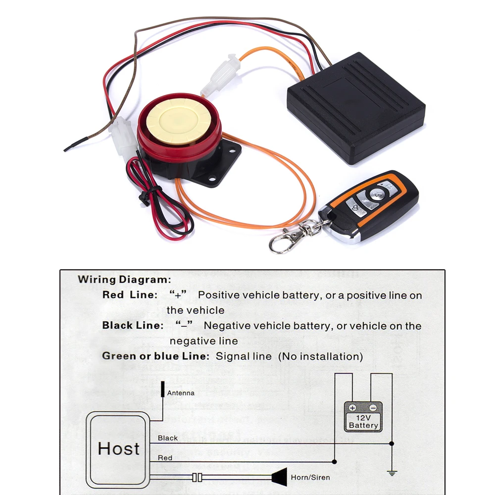 Scooter Alarm Wiring Diagram from ae01.alicdn.com