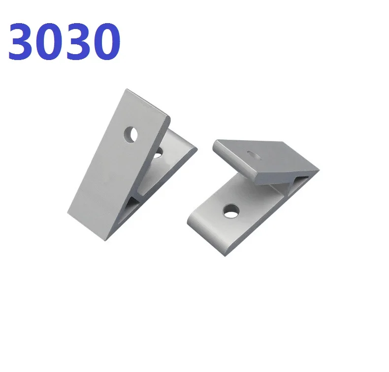 10PCS/LOT 45 degree angle bracket 3030 angle connector industrial
