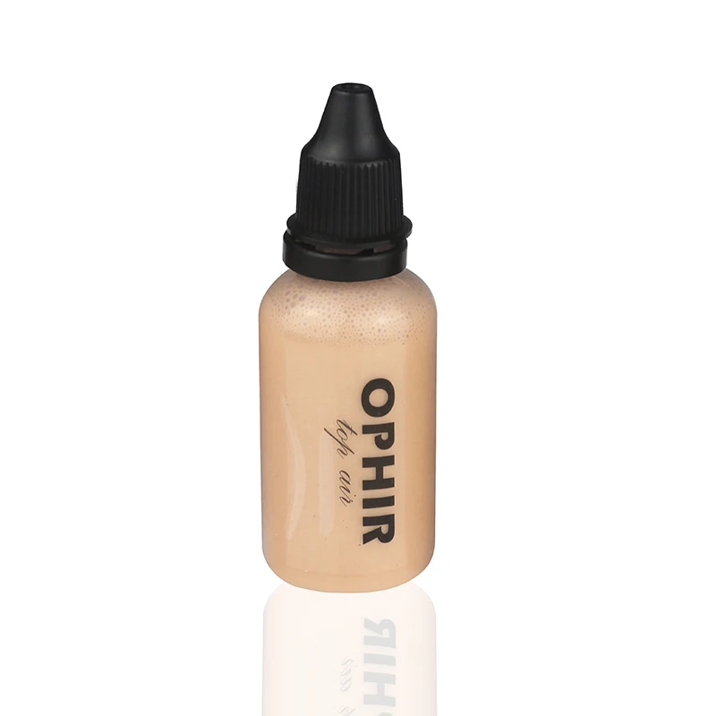 OPHIR PRO Аэрограф для макияжа лица консилер спрей для основы воздушного макияжа основа для аэрографа Kit-1oz/бутылка_ TA104 - Цвет: No.2 Natural White