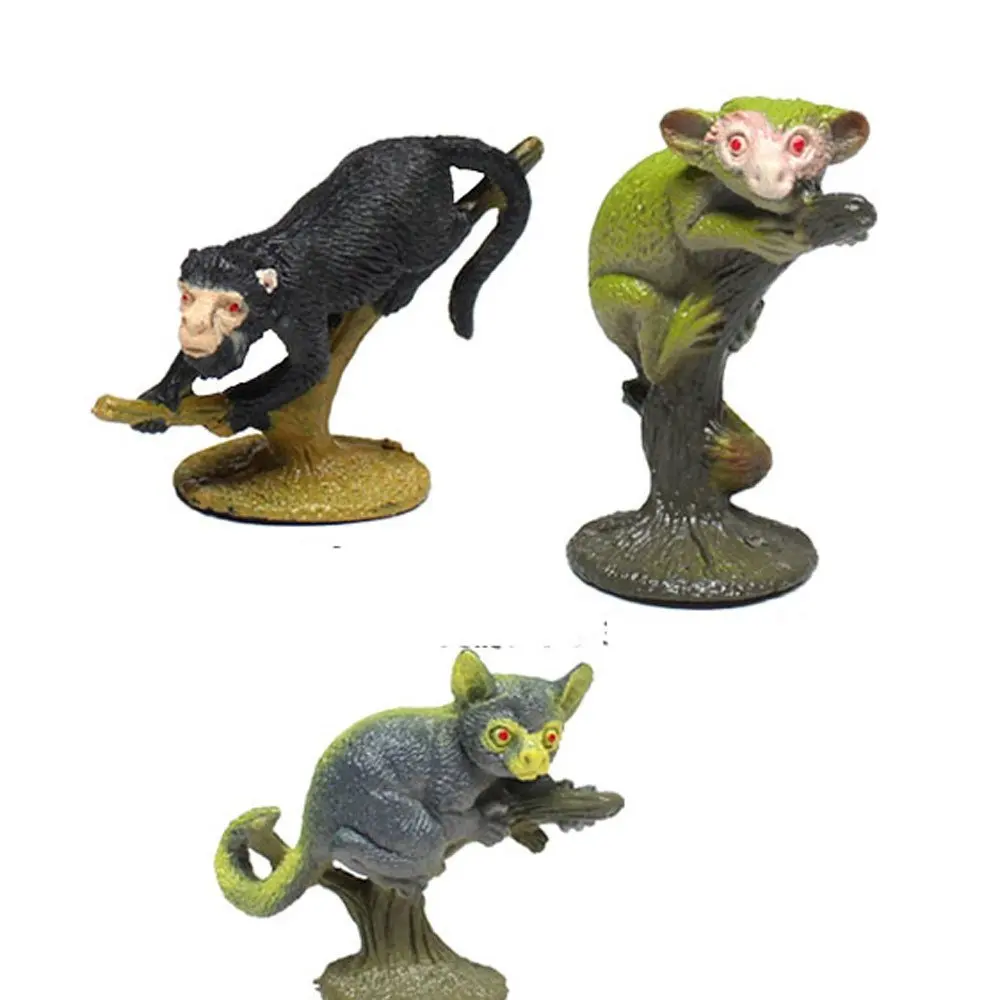 small plastic monkey figures