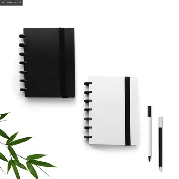 

B6 Dotted Journal Set Notebook 80 Sheets Pages Circular Bind Diary Planner Stationery School Supplies Tools Sketchbook