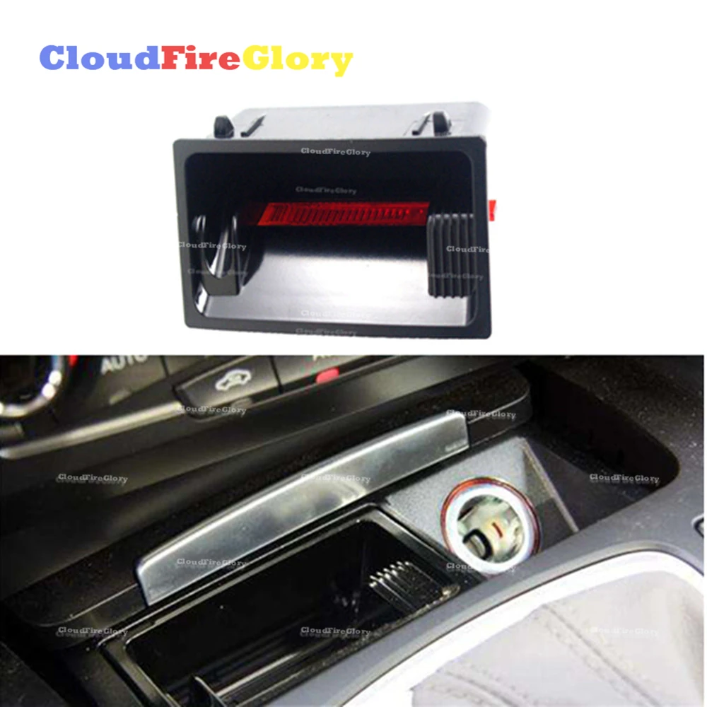 CloudFireGlory для Audi A4 A5 Q5 2009 2015 RS4 2013 RS5 передний лоток золы вставной прикуриватель 8K0857989