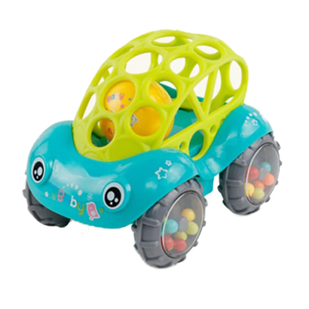 Новые детские Пластик нетоксичный красочные Животные рук Jingle пожимая колокол погремушки для автомобиля игрушки Музыкальный Колокольчик